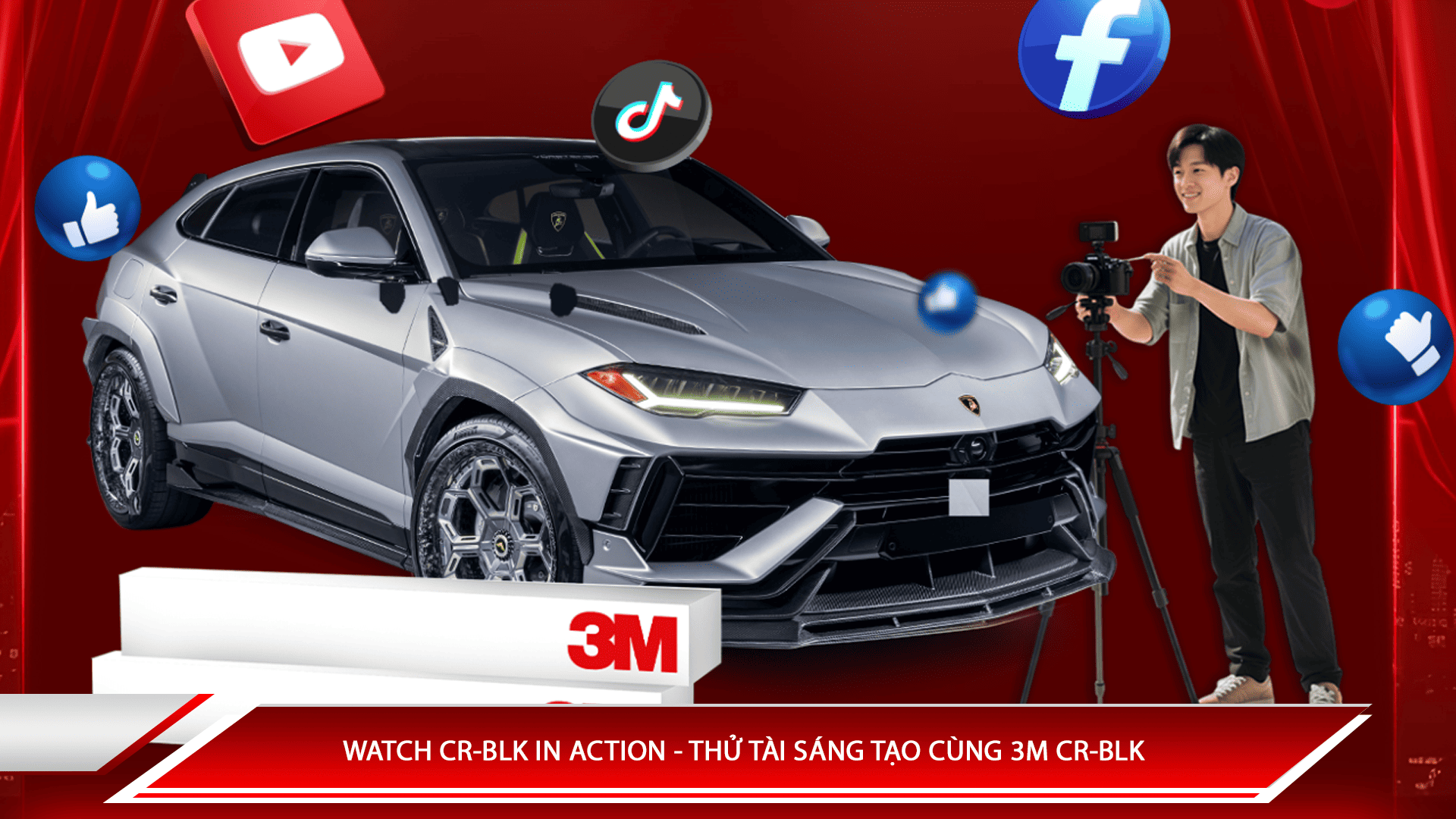 Watch CR-BLK in action - Thử tài sáng tạo cùng 3M CR-BLK